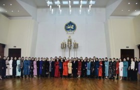 Хилийн цэргийн 0108 дугаар ангийн эмэгтэй албан хаагчид Есөн хөлт цагаан туганд хүндэтгэл үзүүллээ