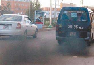 Тээврийн хэрэгслээс агаар бохирдуулсны төлбөр хурааж эхлэв
