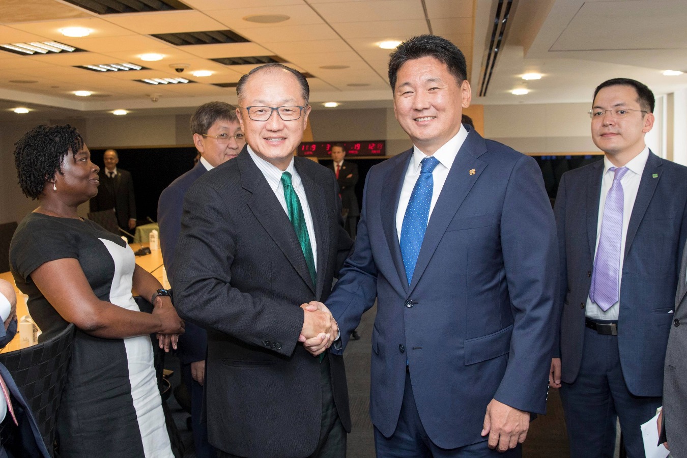 Монгол Улсын Ерөнхий сайд Дэлхийн банкны Ерөнхийлөгчтэй уулзав