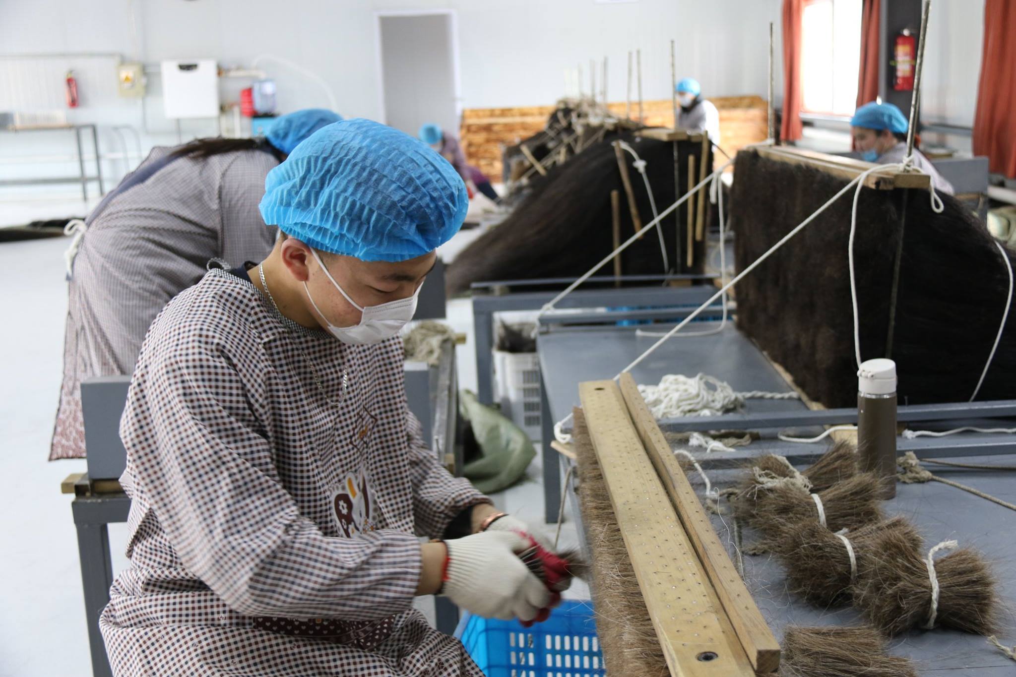 Монгол адууны дэл, сүүл, сарлагийн саваг, тэмээний эр ноосыг боловсруулан экспортод гаргах үйлдвэр ашиглалтанд орлоо