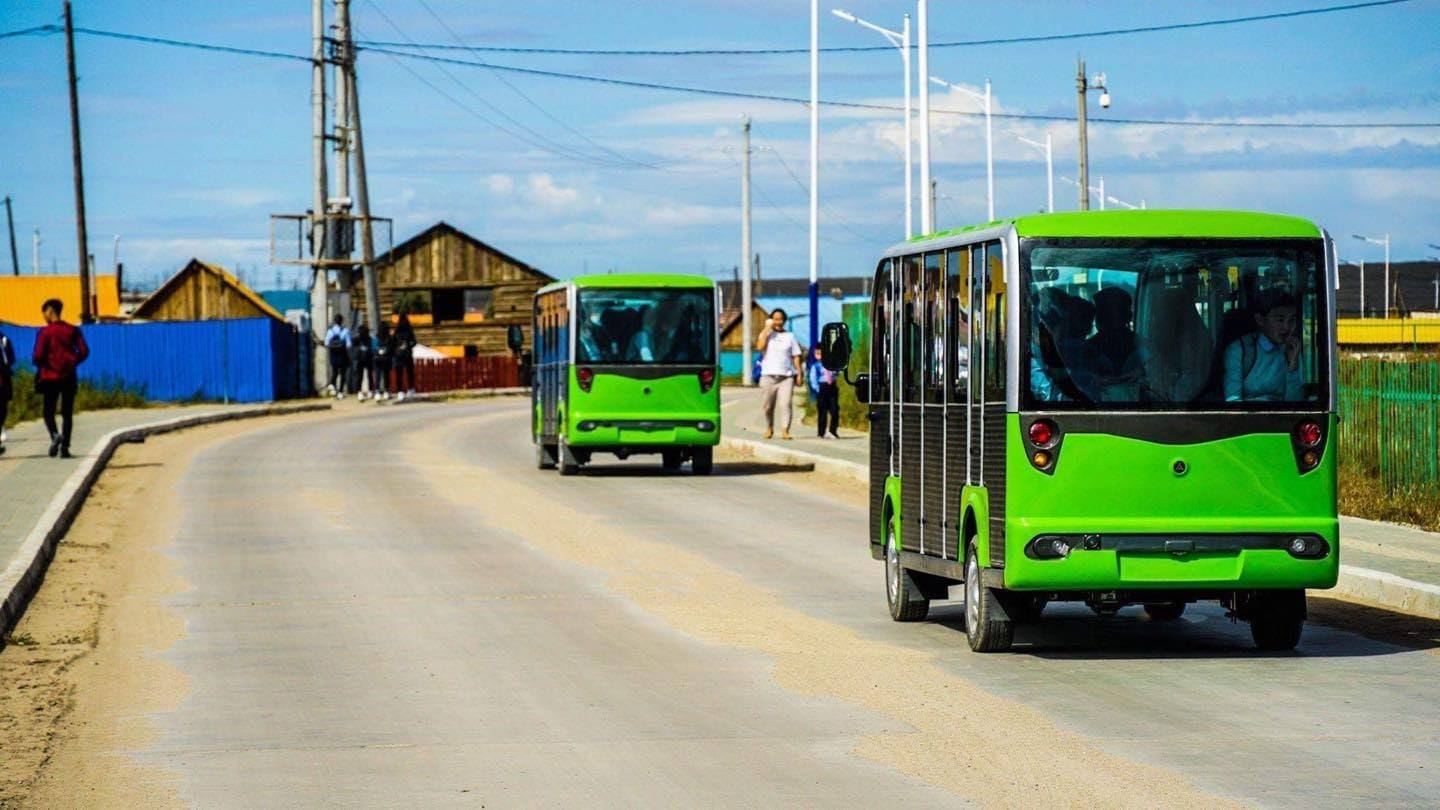 Сүхбаатар аймаг Эко автобусыг хэрэглээнд нэвтрүүлжээ