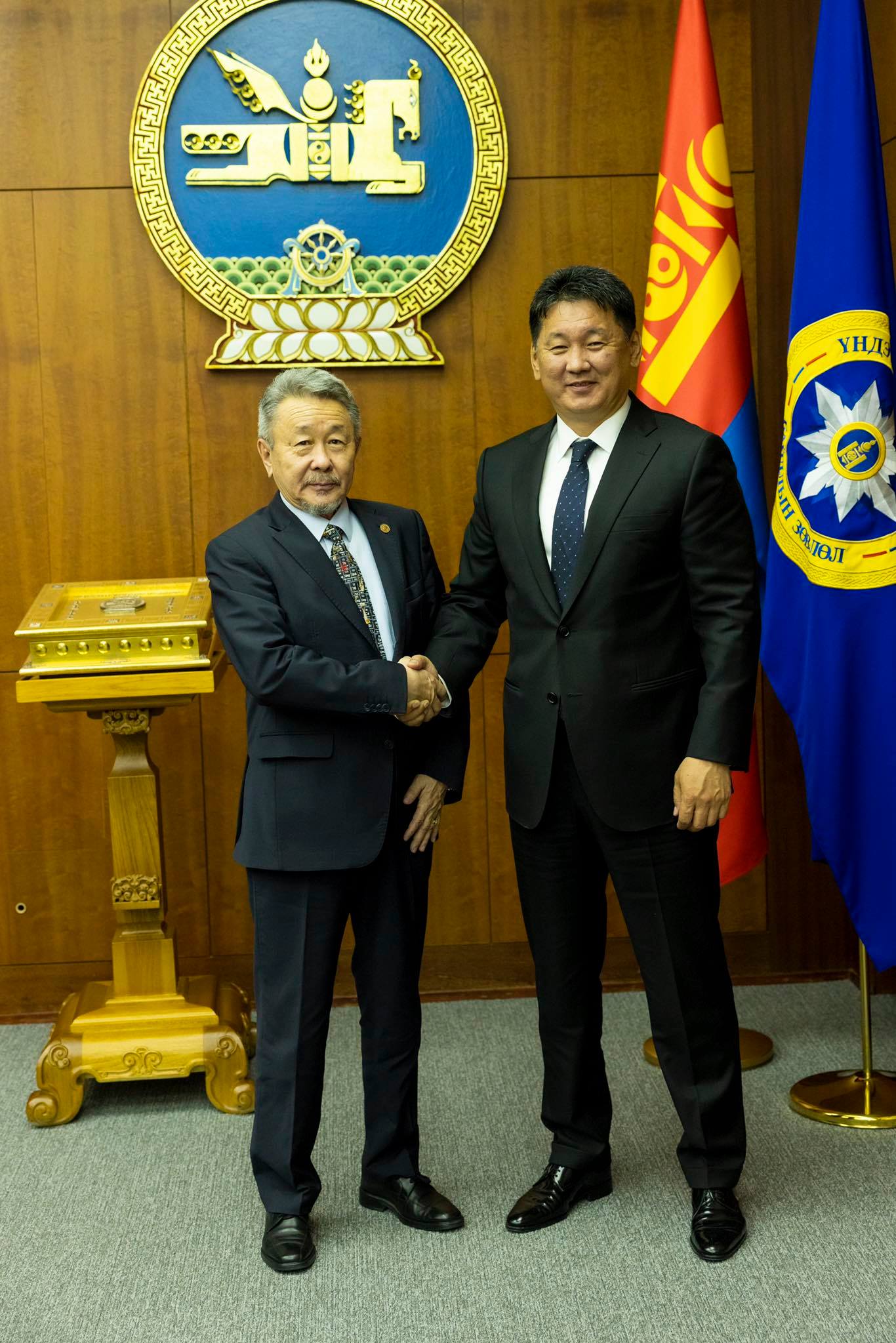 Монгол Улсын Ерөнхийлөгч У.Хүрэлсүх эрдэмтдийг дэмжин ажиллана